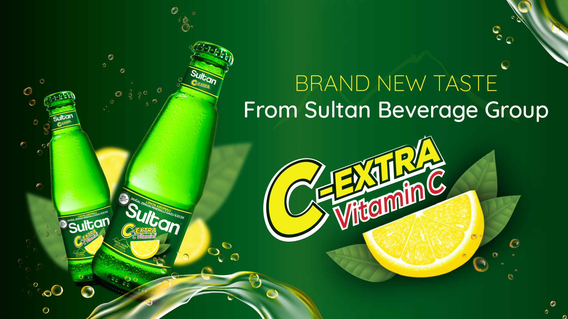 A Brand New Taste from Sultan Beverage: Sultan C-Extra!